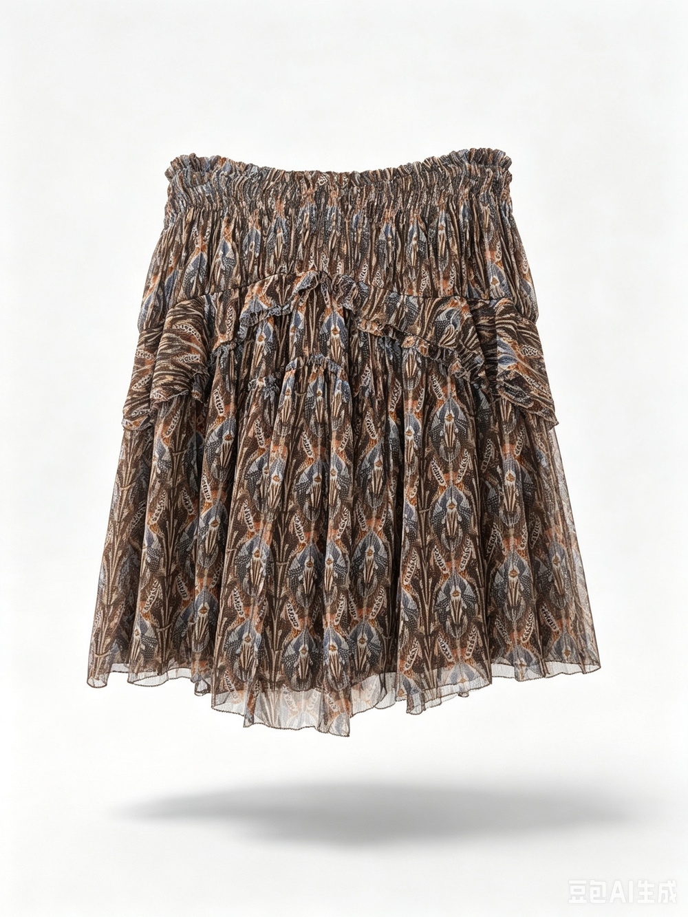 IRO Brittie Chiffon Mini Skirt